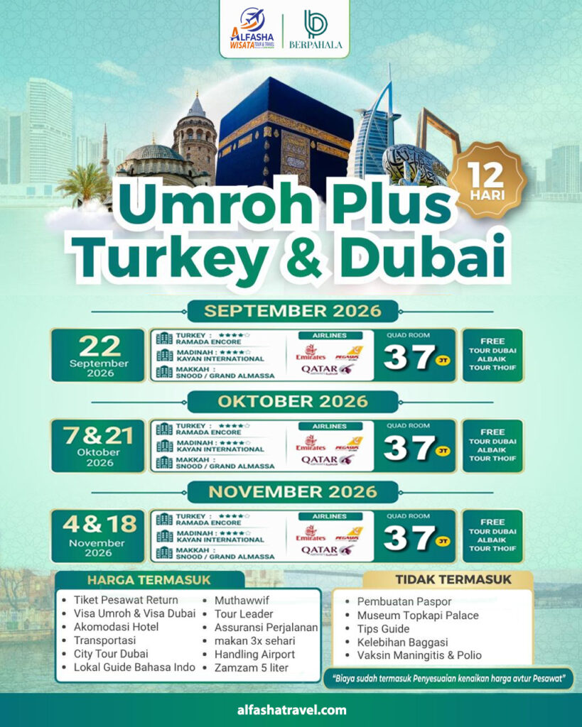 UMROH PLUS TURKEY & DUBAI
