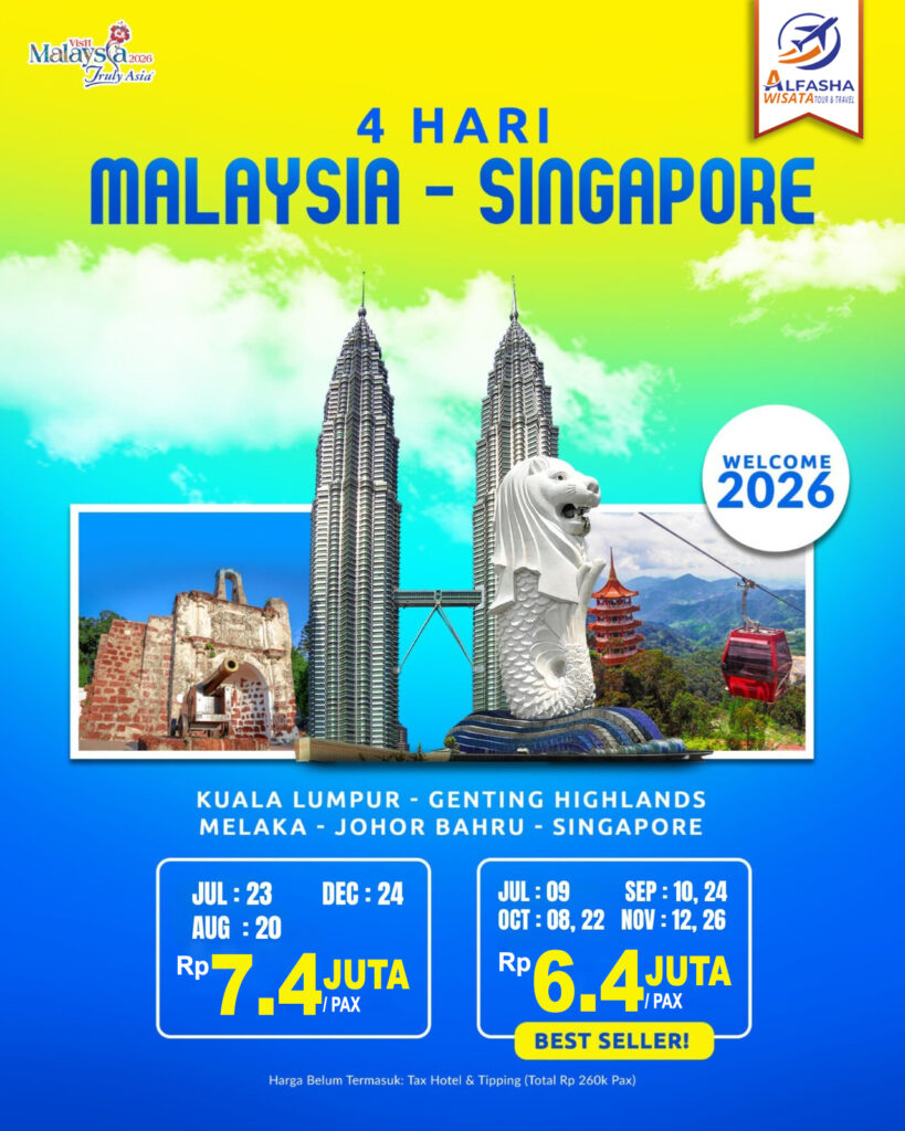 wisata halal Malaysia dan Singapura