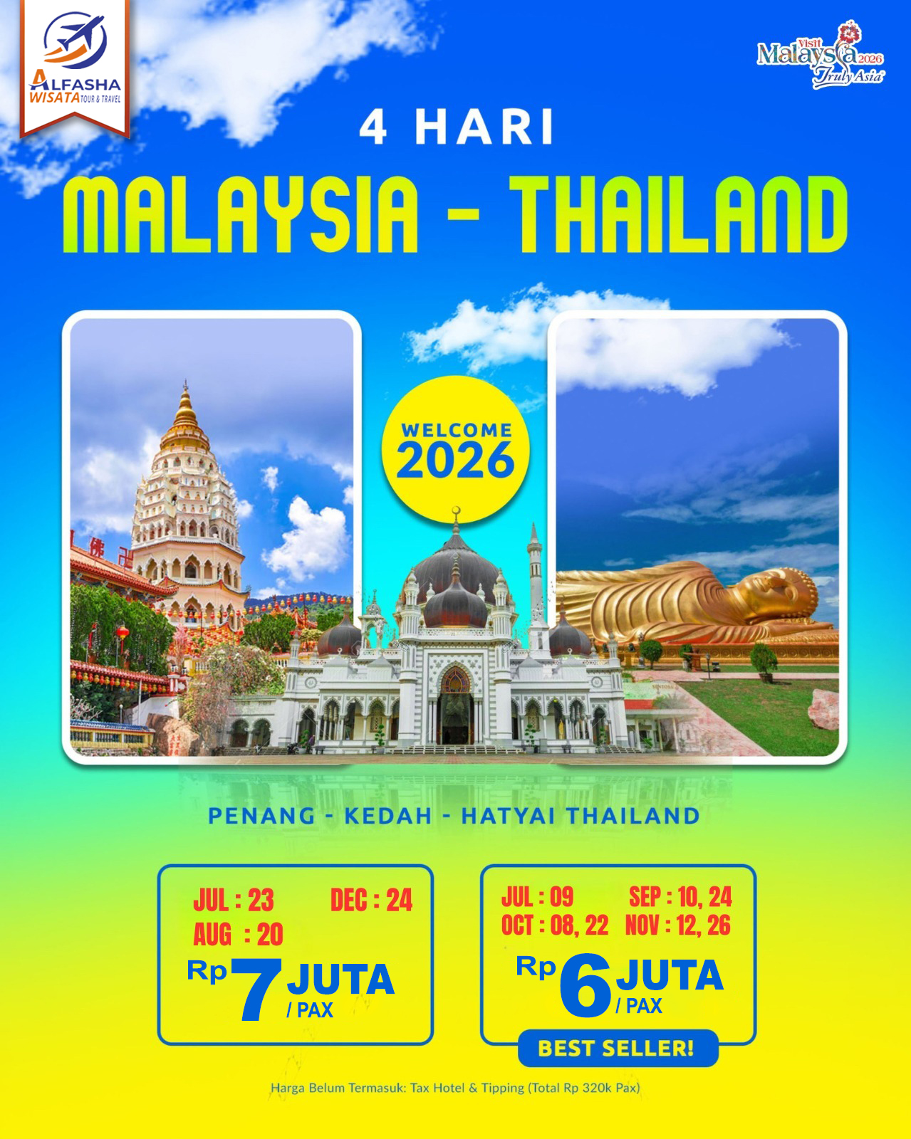 wisata halal Malaysia dan Thailand