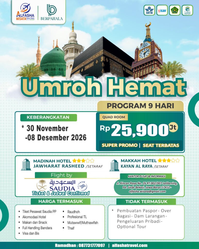 UMROH HEMAT 9 HARI