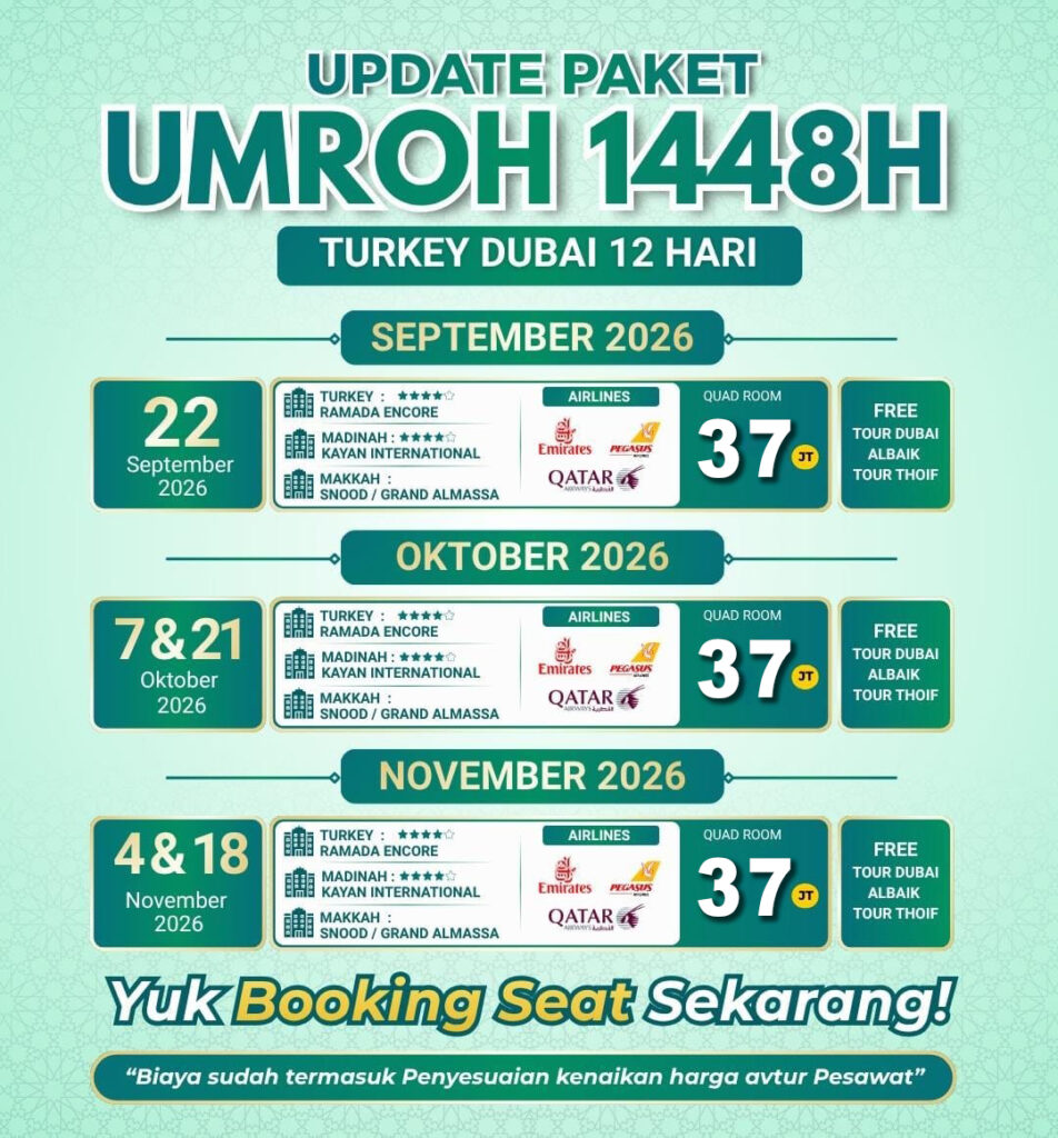 UMROH PLUS TURKEY & DUBAI
