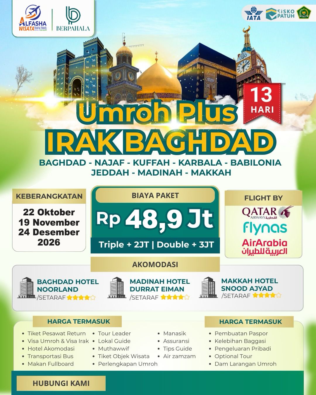 UMROH PLUS IRAK BAGHDAD