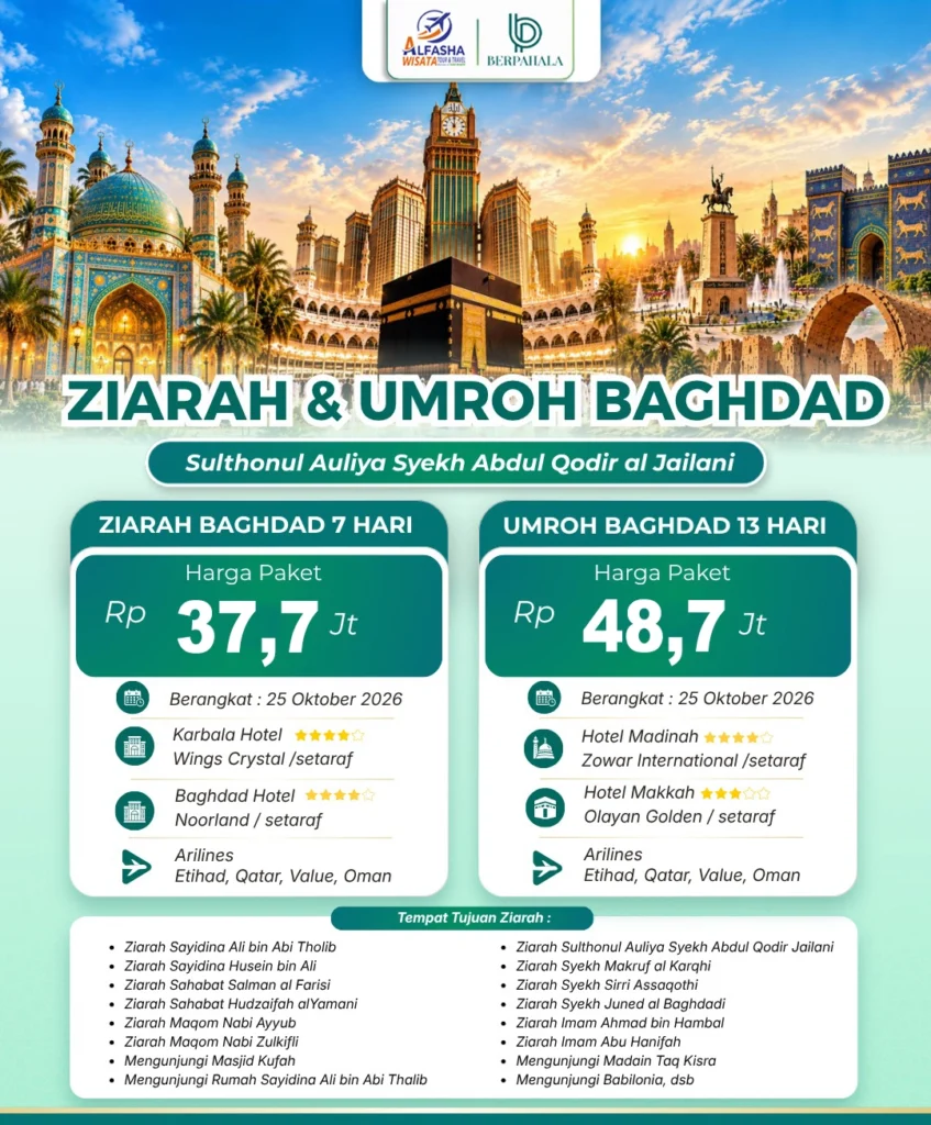 Umroh Plus Ziarah Bahgdad
